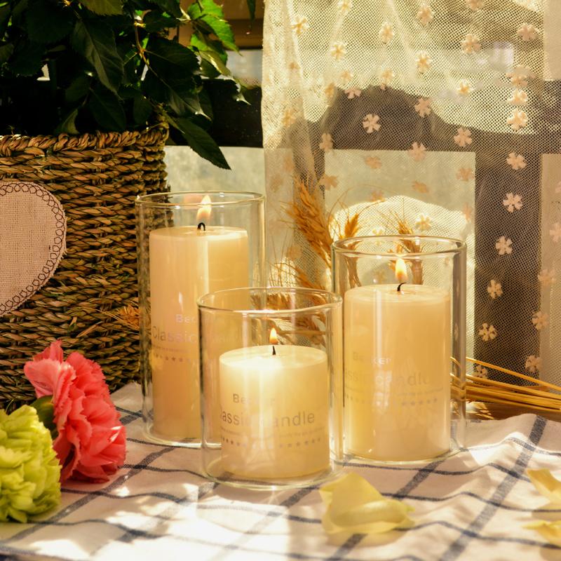Candle Holders Hurricane Holder Plate Décoration Table Mariage Glass Open Ended Bottomless Cylindrical Lamp Shade Kandelaar
Candle Holders Hurricane Holder Plate Décoration Table Mariage Glass Open Ended Bottomless Cylindrical Lamp Shade Kandelaar