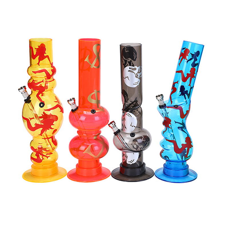 Printing Acrylic Bongs 32cm Height Recycler Dab Rig Diffused Downste Perc Glass Water Bong Smoking Hookah Acrylic Bong Cheap Smoking Hookah Random Color
Printing Acrylic Bongs 32cm Height Recycler Dab Rig Diffused Downste Perc Glass Water Bong Smoking Hookah Acrylic Bong Cheap Smoking Hookah Random Color
