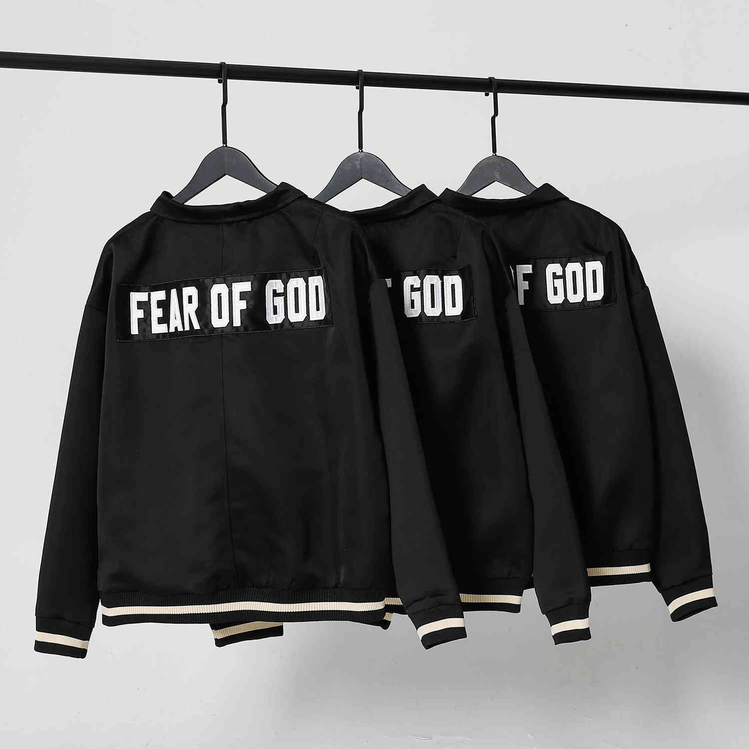Fog Lapel Semi Zipper Pullover Men's and Women's Loose High Street Hip Hop Fashion Brand Jacket Essentials, Black;brown
Fog Lapel Semi Zipper Pullover Men's and Women's Loose High Street Hip Hop Fashion Brand Jacket Essentials, Black;brown