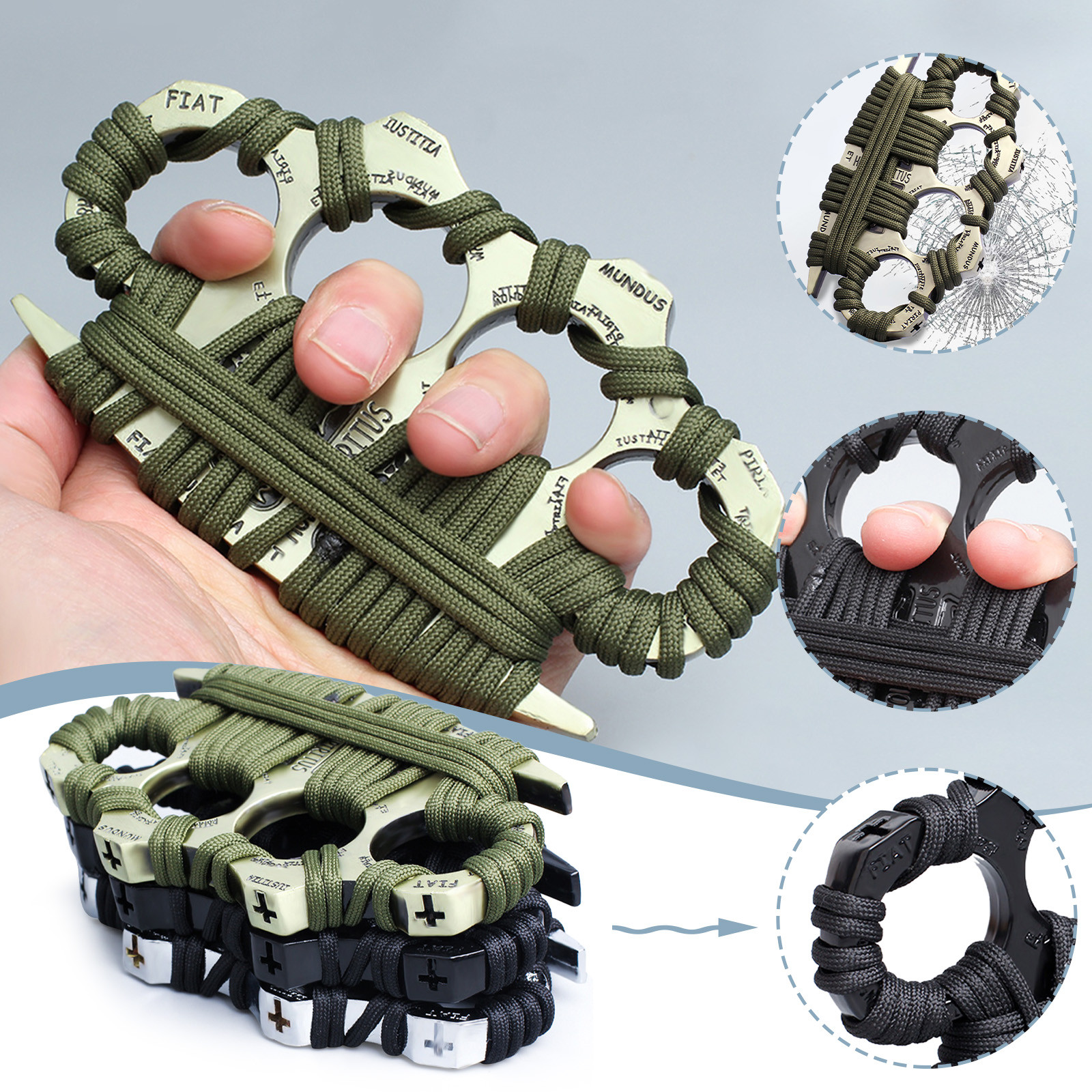 Thickening Metal Finger Brass Knuckle DusterProtective Gear Self DefenseTools Outdoor Pocket Backpack Men Women EDC Decorative Portable Tool, Classic alloy
Thickening Metal Finger Brass Knuckle DusterProtective Gear Self DefenseTools Outdoor Pocket Backpack Men Women EDC Decorative Portable Tool, Classic alloy