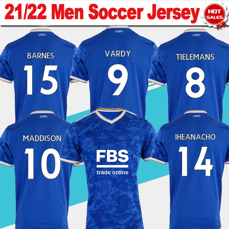 #9 VARDY City Fox soccer jerseys21/22 #10 MADDISON Men Home Blue Soccer Shirts 2021/2022 #14 IHEANACHO Football Uniforms Customized, No name no number
#9 VARDY City Fox soccer jerseys21/22 #10 MADDISON Men Home Blue Soccer Shirts 2021/2022 #14 IHEANACHO Football Uniforms Customized, No name no number