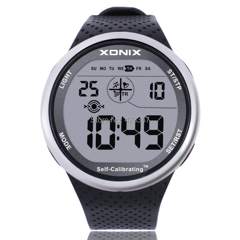 Mens Sports Watches Self Calibrating Digital Watch Waterproof 100m Multifunctional Swim Diver Outdoor Wristwatchg, Default color
Mens Sports Watches Self Calibrating Digital Watch Waterproof 100m Multifunctional Swim Diver Outdoor Wristwatchg, Default color