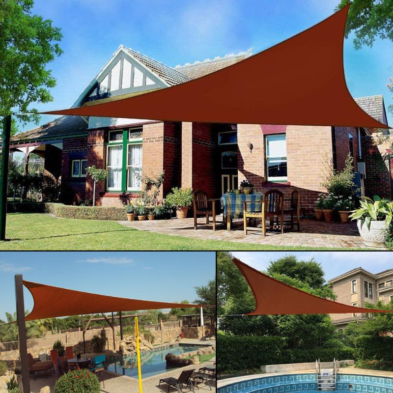 300D Brown right triangle shade sail visor sun sail pool cover sunscreen awnings outdoor rainproof sun shade cloth gazebo canopy, Accessories
300D Brown right triangle shade sail visor sun sail pool cover sunscreen awnings outdoor rainproof sun shade cloth gazebo canopy, Accessories