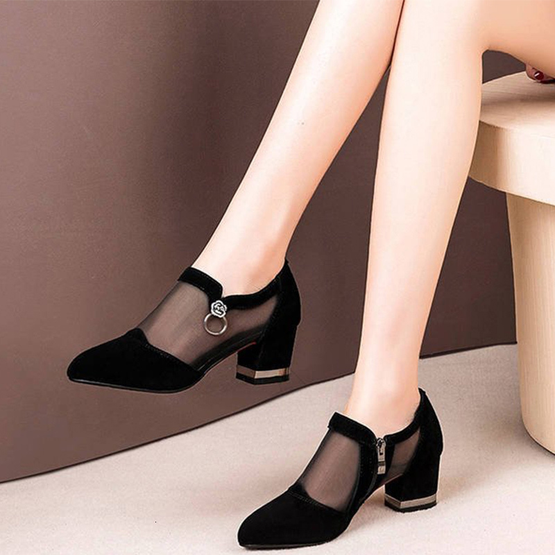 2021 New Women Mesh Zip Lace Woman Crystal Square High Heels Classics Solid Sandals Ladies Party Shoes Vygm LXGE, Black
2021 New Women Mesh Zip Lace Woman Crystal Square High Heels Classics Solid Sandals Ladies Party Shoes Vygm LXGE, Black