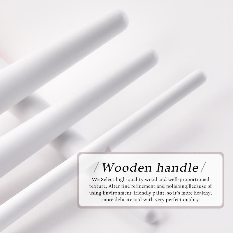 Makeup Brushes GUJHUI 12Pcs Set Eye Shadow Eyebrow Eyeliner Blush Loose Foundation Powder Professional Lip Women Cosmetic Tools