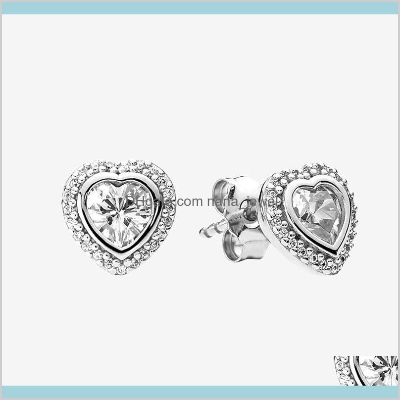 Cz Diamond Heart-Shaped Wedding Earring Sparkling Jewelry With Original Box For Pandora 925 Sterling Silver Love Hearts Stud Earrings S24Gt
Cz Diamond Heart-Shaped Wedding Earring Sparkling Jewelry With Original Box For Pandora 925 Sterling Silver Love Hearts Stud Earrings S24Gt