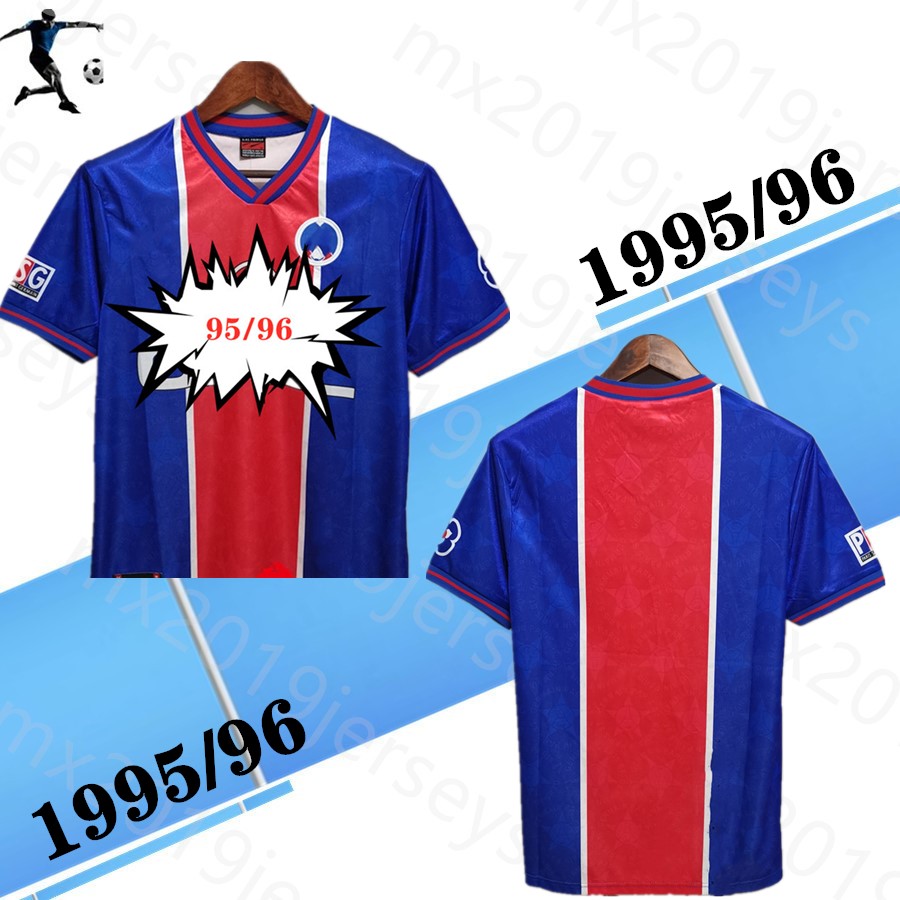 top 1995 1996 Paris retro soccer jerseys Djorkaeff Loko RAI 95 96 Anelka home away vintage classic old football shirt, 98/99 home
top 1995 1996 Paris retro soccer jerseys Djorkaeff Loko RAI 95 96 Anelka home away vintage classic old football shirt, 98/99 home