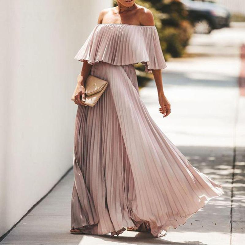 Party Dresses Sexy Off Shoulder Solid Summer Women Long Dress Elegant Patchwork Strapless Walk Fashion Femme Wedding Vestido, 02 yellow
Party Dresses Sexy Off Shoulder Solid Summer Women Long Dress Elegant Patchwork Strapless Walk Fashion Femme Wedding Vestido, 02 yellow