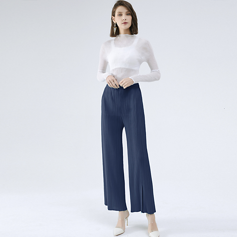2021 New Summer Autumn Casual Split Aesthetic Black Pants Women's Simple Loose Stretch Pleated Straight Trousers 9r1n, Gray
2021 New Summer Autumn Casual Split Aesthetic Black Pants Women's Simple Loose Stretch Pleated Straight Trousers 9r1n, Gray