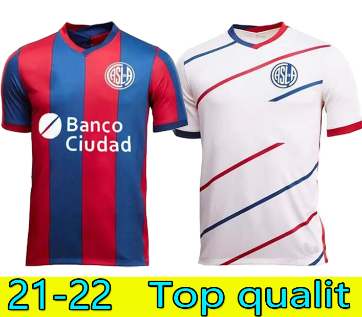 21/22 San Lorenzo Soccer Jersey 2021 Home #16 BELLUSCH #10 ROMAGNOLI #12 TORRICO Shirt #9 BLANDI #17 DIAZ CERUTTI Customized football uniform
21/22 San Lorenzo Soccer Jersey 2021 Home #16 BELLUSCH #10 ROMAGNOLI #12 TORRICO Shirt #9 BLANDI #17 DIAZ CERUTTI Customized football uniform