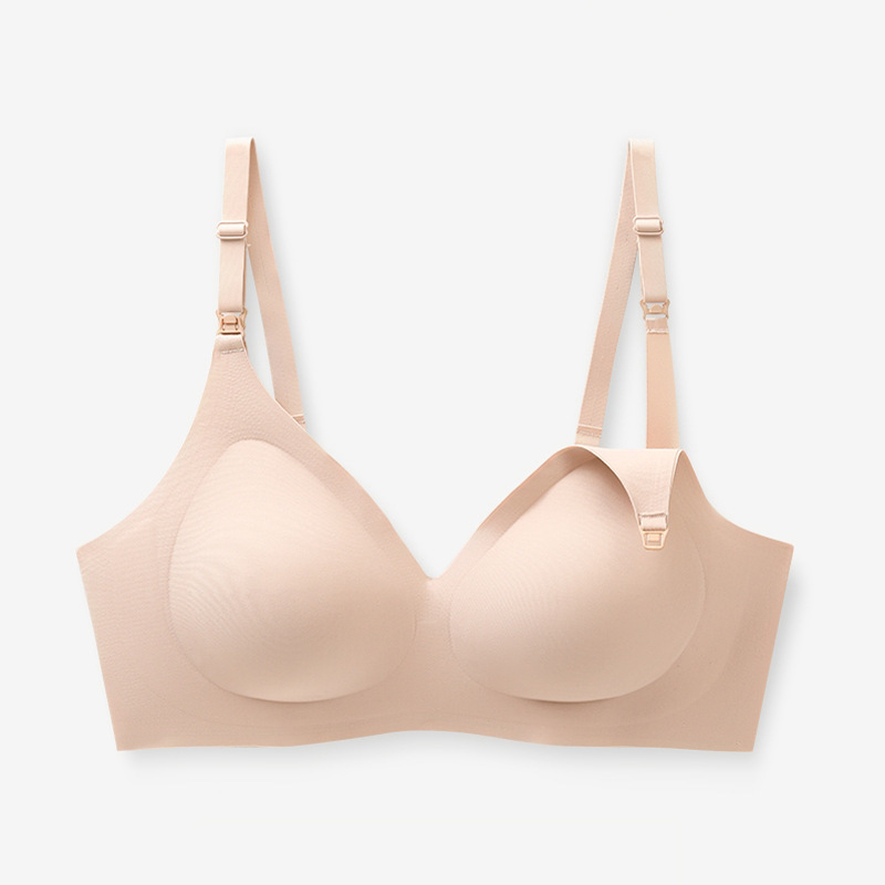 Seamless maternity bra for breastfeeding cotton soft wireless nursing bras pregnant women pregnancy clothes 220217