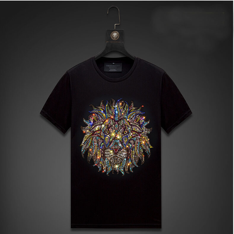 2021 New T-shirts Man Drill Hot T-shirt Male/female High Quality Shirt Casual O-neck Tops Omuw, As shown in the figure
2021 New T-shirts Man Drill Hot T-shirt Male/female High Quality Shirt Casual O-neck Tops Omuw, As shown in the figure