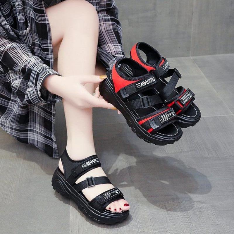 New Fashion Platform Sandals Women Shoes Summer Sandals Shoes Ladies Casual Wedge Flats, Black
New Fashion Platform Sandals Women Shoes Summer Sandals Shoes Ladies Casual Wedge Flats, Black