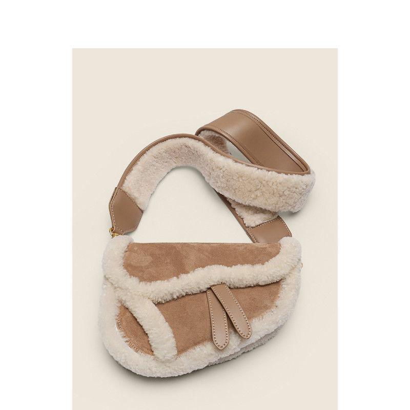 Evening Bags Retro Lamb Caramel-colored Hair 2021 Trendy Winter Women's 100 Sloping, Apricot diagonal
Evening Bags Retro Lamb Caramel-colored Hair 2021 Trendy Winter Women's 100 Sloping, Apricot diagonal