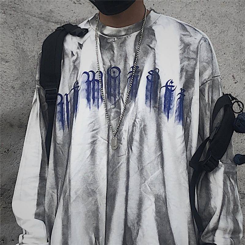 2021 New Hip Hop Manga Comprida T-shirt Do Tie-dye Camiseta Moda Casual Carta De t Camisas Dos Homens Primavera Jbkz
2021 New Hip Hop Manga Comprida T-shirt Do Tie-dye Camiseta Moda Casual Carta De t Camisas Dos Homens Primavera Jbkz