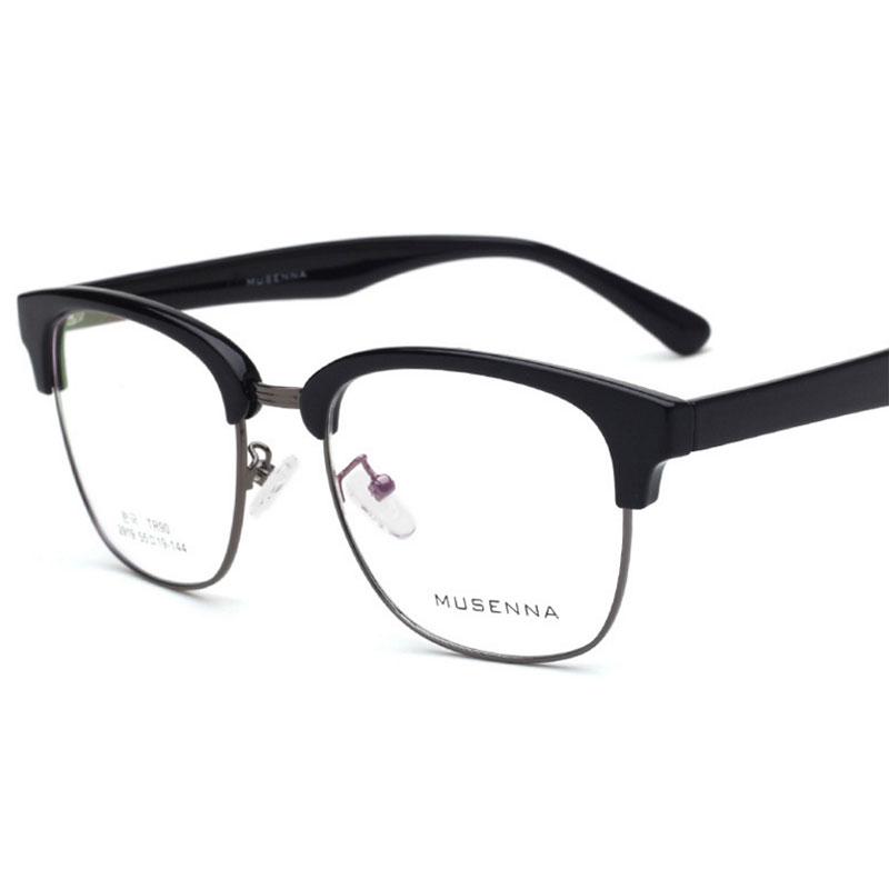 Fashion Sunglasses Frames Business Style Glasses Eyebrows Half Frame Men Gentleman Light Metal TR90 Myopic Optical
Fashion Sunglasses Frames Business Style Glasses Eyebrows Half Frame Men Gentleman Light Metal TR90 Myopic Optical