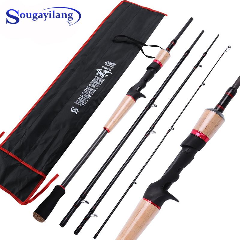 Boat Fishing Rods Sougayilang Spinning Casting Carbon Rod 2.1M 2.4M M Power 4 Sections Ultra Light Portable Travel Pesca
Boat Fishing Rods Sougayilang Spinning Casting Carbon Rod 2.1M 2.4M M Power 4 Sections Ultra Light Portable Travel Pesca