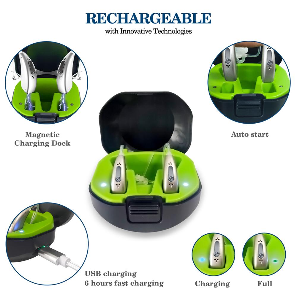 20 Channel Mini Hearing Aids with Charging Case BTE Digital Hearing Aid Rechargeable Audifonos for Elderly Hearing AmplifierScouts
20 Channel Mini Hearing Aids with Charging Case BTE Digital Hearing Aid Rechargeable Audifonos for Elderly Hearing AmplifierScouts
