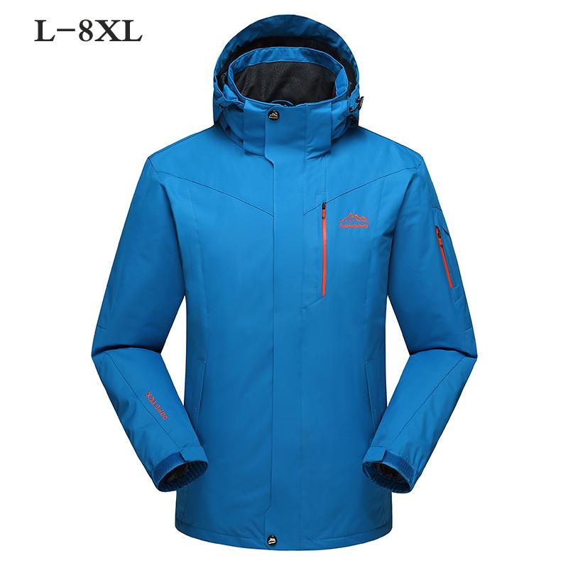 Men's Jackets Male Jacket Spring Autumn Quality Brand Waterproof Windproof Coat Tourism Mountain Men Size 6XL 7XL 8XL, Blue
Men's Jackets Male Jacket Spring Autumn Quality Brand Waterproof Windproof Coat Tourism Mountain Men Size 6XL 7XL 8XL, Blue