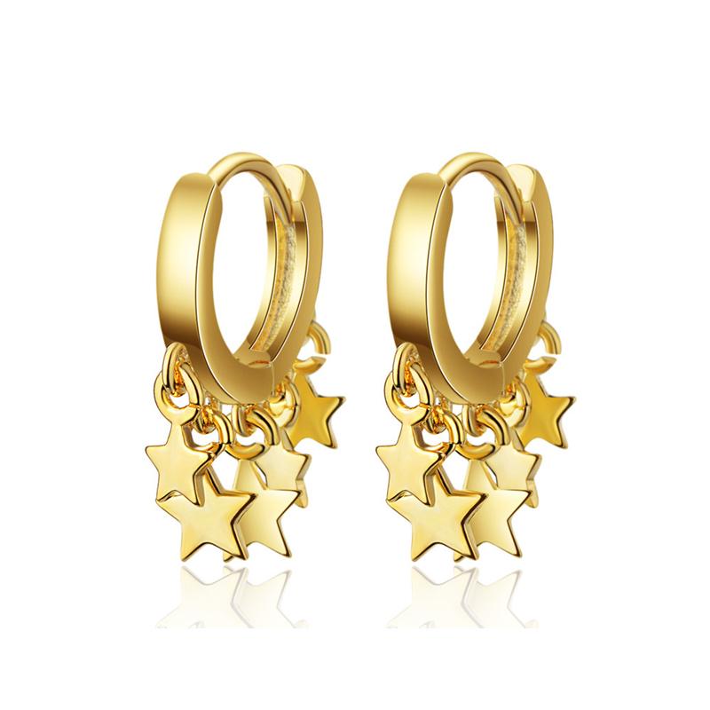 2021 Fashion Simple Gold Silver Color Star Earrings for Women Round Personality Hoop Earings Jewelry Korean Orecchini aretes
2021 Fashion Simple Gold Silver Color Star Earrings for Women Round Personality Hoop Earings Jewelry Korean Orecchini aretes