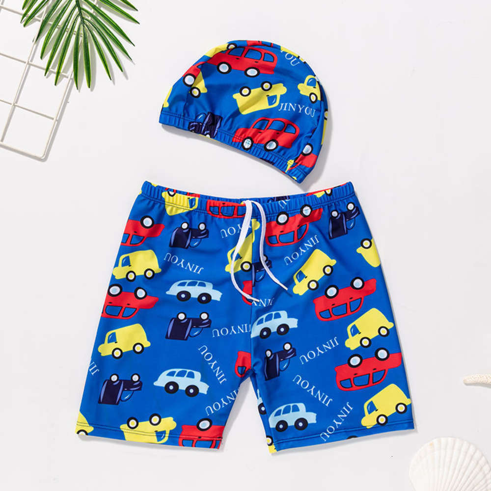 Children's Swimsuit Boys' swimming trunks big boys' five point swimsuit cap flat angle, Blue
Children's Swimsuit Boys' swimming trunks big boys' five point swimsuit cap flat angle, Blue