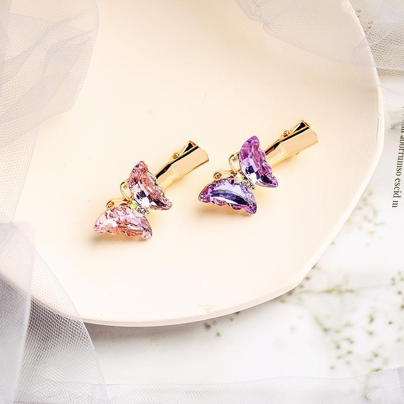 Unique Cute Purple/Pink Butterfly Hairpins For Women Gold Color Environment-friendly Alloy Fashion Hair Jewelry Clips & Barrettes, Golden;silver
Unique Cute Purple/Pink Butterfly Hairpins For Women Gold Color Environment-friendly Alloy Fashion Hair Jewelry Clips & Barrettes, Golden;silver