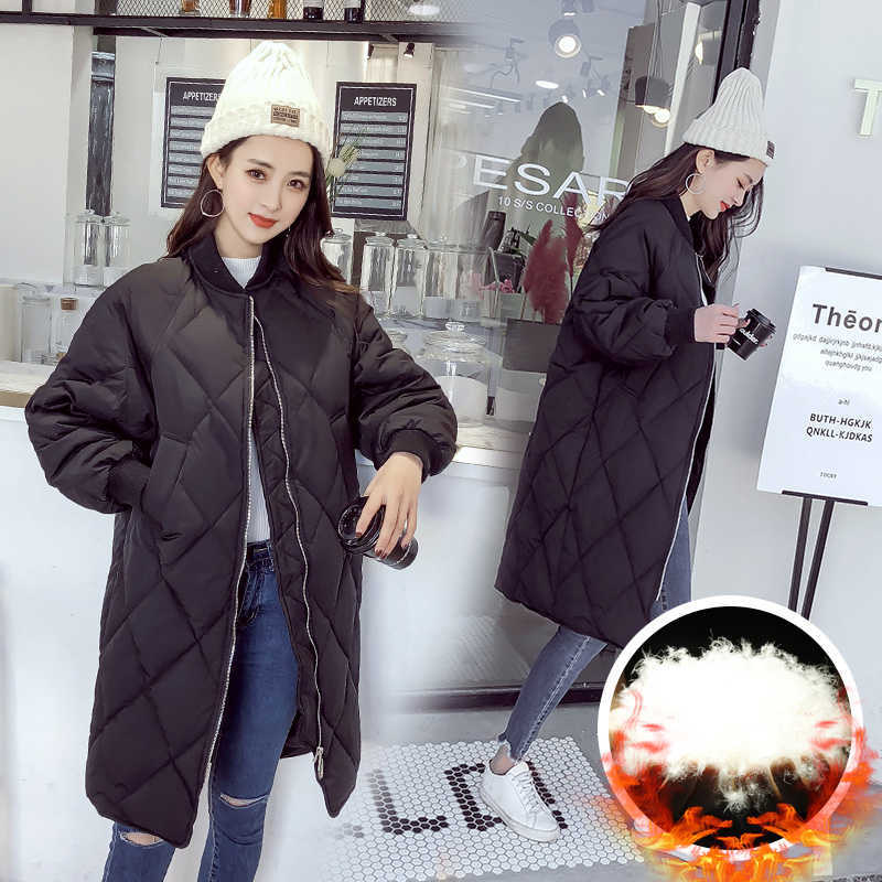 FTLZZ Ultra Light White Duck Down Coat Winter Long Womens Slim Down Jackets Oversize Autumn Puffer Black Parkas 210819