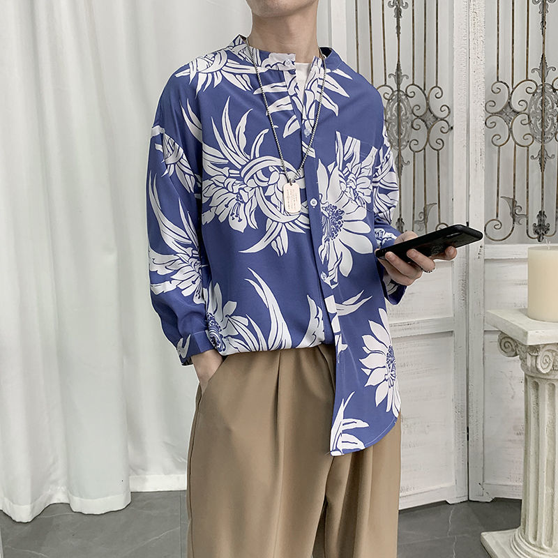 2021 New Summer Men's Short-sleeved Flower Printed Hawaiian Shirt Fashionable Silky Camisa Masculina Fashion Shirts Large Size M-3xl Fvrx, 893 red
2021 New Summer Men's Short-sleeved Flower Printed Hawaiian Shirt Fashionable Silky Camisa Masculina Fashion Shirts Large Size M-3xl Fvrx, 893 red
