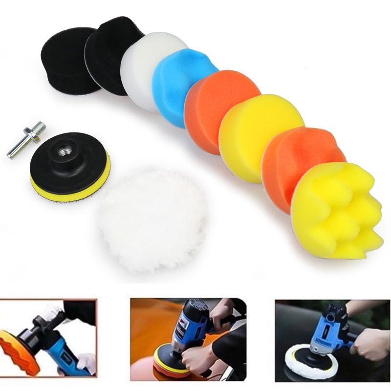 Care Products 11Pcs/Set 3inch Car Polishing Disc Self-Adhesive Buffing Waxing Sponge Wool Wheel Pad For Polisher Drill Adapter
Care Products 11Pcs/Set 3inch Car Polishing Disc Self-Adhesive Buffing Waxing Sponge Wool Wheel Pad For Polisher Drill Adapter