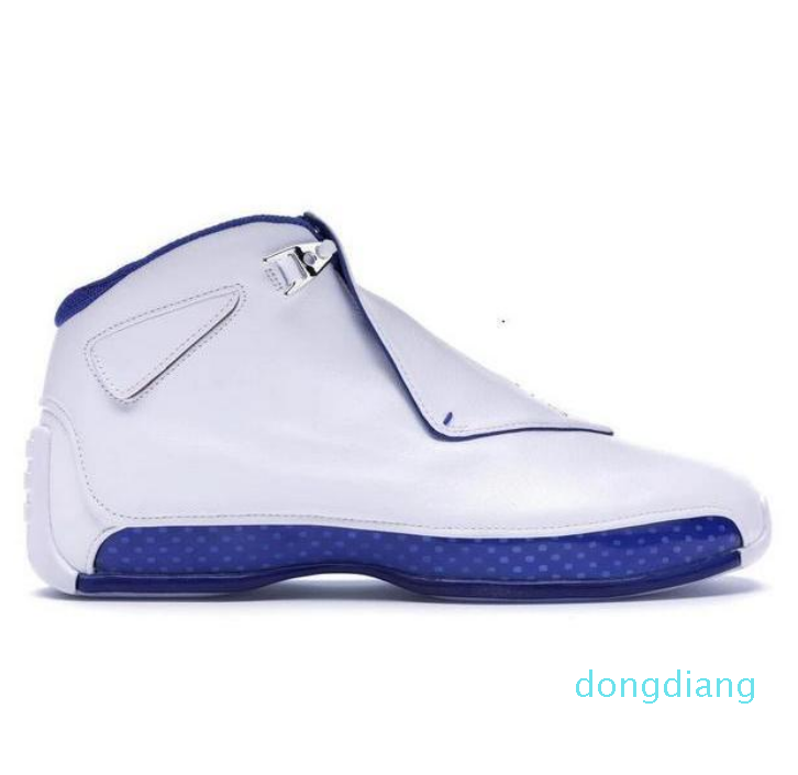 New 2022 Jumpman 18 18s Basketball Shoes Men Sneakers OG White Red Blue Suede Sport Royal Chrome Chaussures Men High top 88Trainers S, Beige
New 2022 Jumpman 18 18s Basketball Shoes Men Sneakers OG White Red Blue Suede Sport Royal Chrome Chaussures Men High top 88Trainers S, Beige