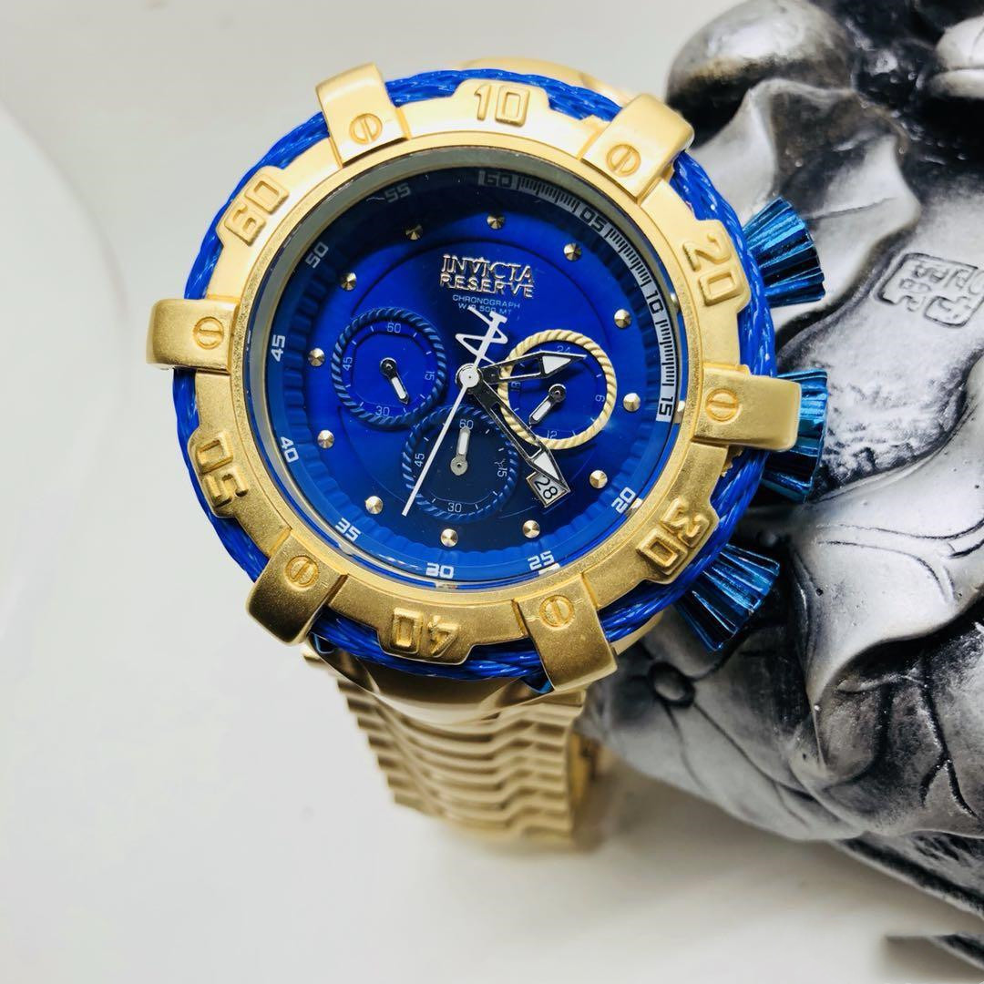 Hot-selling INVICTA men's outdoor sports quartz calendar watch with large steel wire dial all functions can be operated
Hot-selling INVICTA men's outdoor sports quartz calendar watch with large steel wire dial all functions can be operated