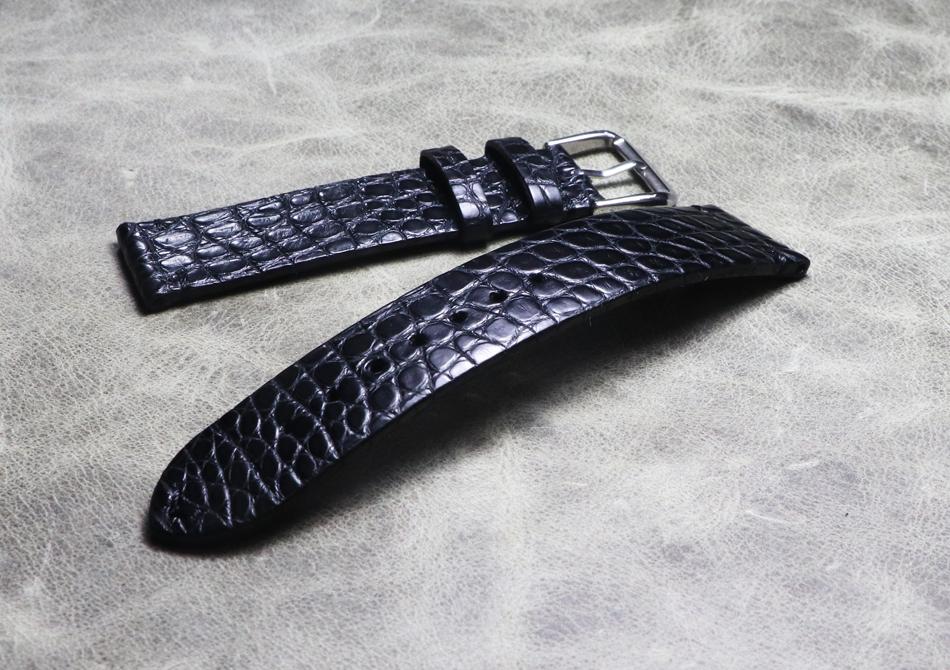 Watch Bands Ultra-thin Black Alligator Strap 18 19 20 21 22mm High-end Handmade Watchband Crocodile Skin Genuine Leather Band Belt
Watch Bands Ultra-thin Black Alligator Strap 18 19 20 21 22mm High-end Handmade Watchband Crocodile Skin Genuine Leather Band Belt