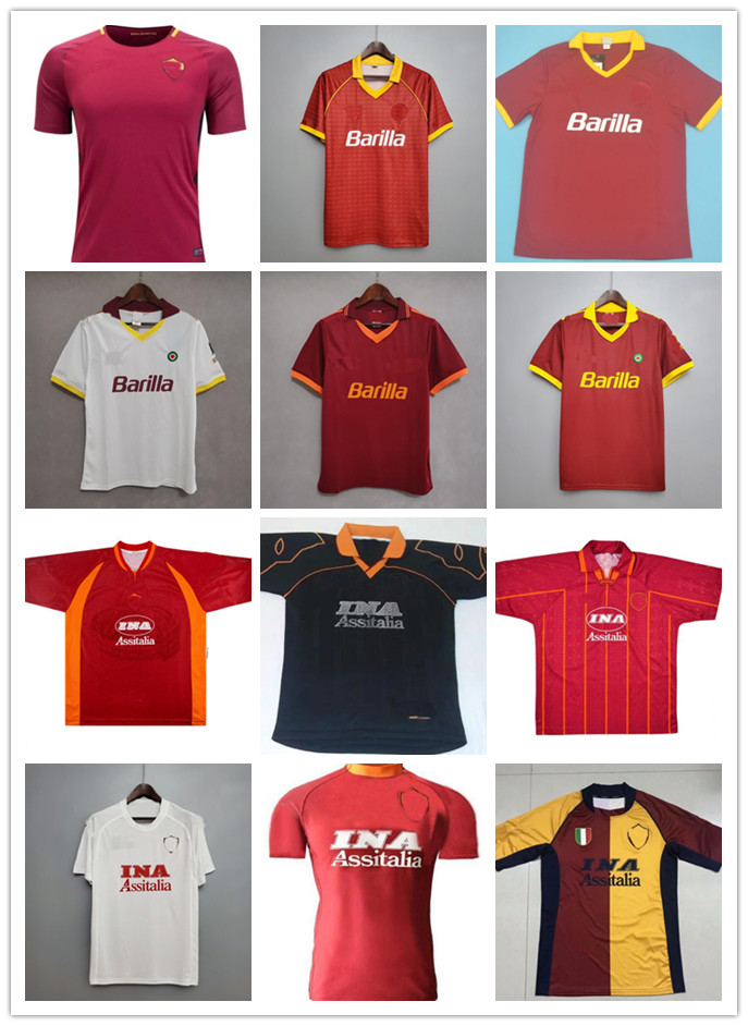 88 89 90 91 92 93 94 95 96 97 98 99 ROMA retro soccer jerseys 00 01 02 TOTTI BATISTUTA Candela Montella shirt 2002 Maglia da NAKATA, 92 94
88 89 90 91 92 93 94 95 96 97 98 99 ROMA retro soccer jerseys 00 01 02 TOTTI BATISTUTA Candela Montella shirt 2002 Maglia da NAKATA, 92 94