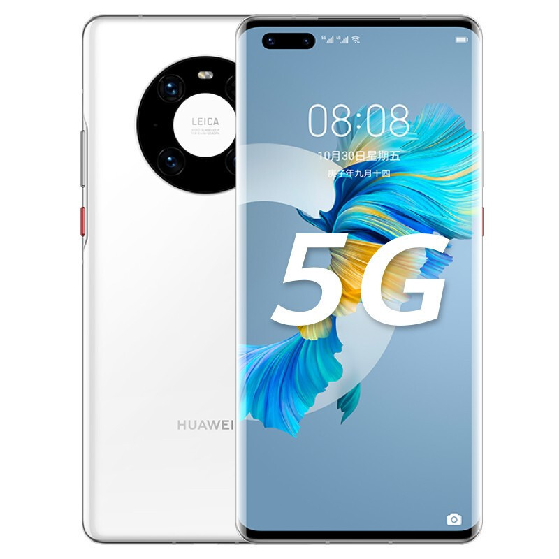 Original Huawei Mate 40 Pro 5G Mobile Phone 8GB RAM 128GB 256GB ROM Kirin 9000 50.0MP NFC HarmonyOS 6.76" OLED Full Screen 3D Face ID Fingerprint