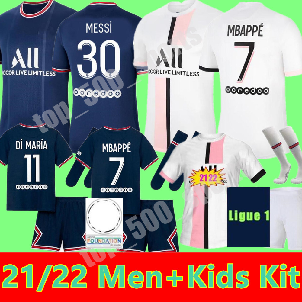 2021 2022 MESSI MBAPPE soccer jerseys HAKIMI MARQUINHOS pSG SERGIO RAMOS 21 22 Maillots de football shirt VERRATTI Jersey men kids kit uniforms enfants maillot foot, Away+champions patch adult
2021 2022 MESSI MBAPPE soccer jerseys HAKIMI MARQUINHOS pSG SERGIO RAMOS 21 22 Maillots de football shirt VERRATTI Jersey men kids kit uniforms enfants maillot foot, Away+champions patch adult