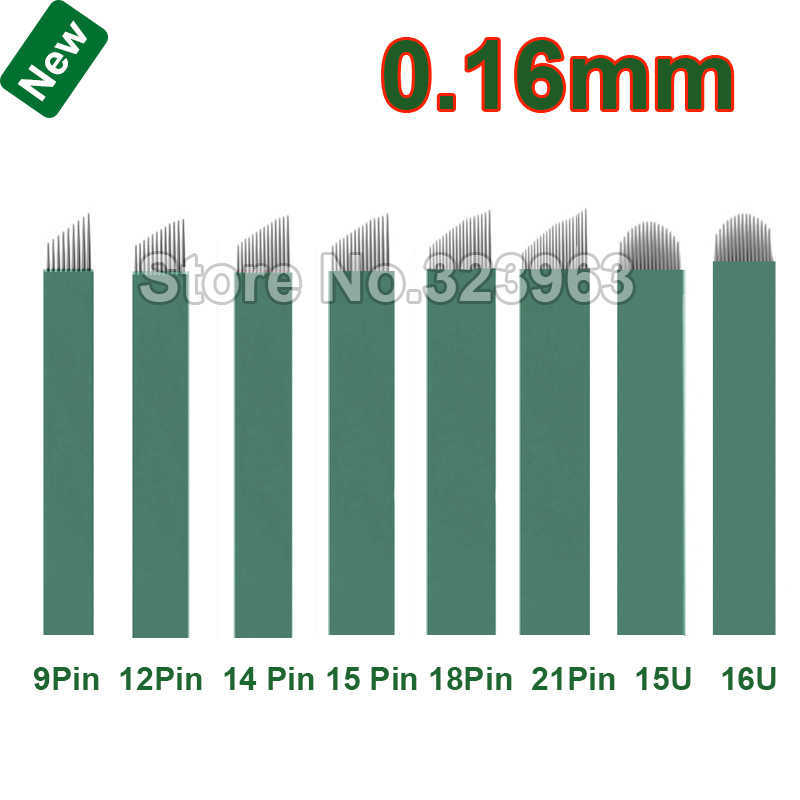 0.16mm Lamina Tebori Microblading Needles 9 12 14 15 18 2115U 16U 12 U 18U Tattoo Needles for Permanent Makeup Blade Manual Pen 210608
0.16mm Lamina Tebori Microblading Needles 9 12 14 15 18 2115U 16U 12 U 18U Tattoo Needles for Permanent Makeup Blade Manual Pen 210608