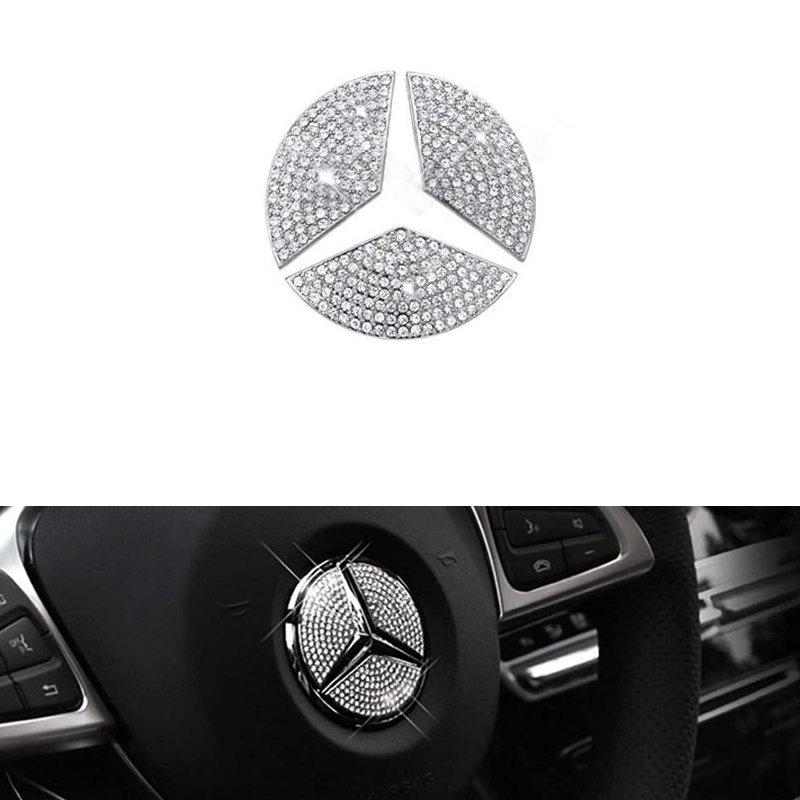 Steering Wheel Bling Crystal Emblem Shiny Accessory Interior Decal Sticker for Mercedes Benz All Car A B C E GLC CLA GLE GLK GLS
Steering Wheel Bling Crystal Emblem Shiny Accessory Interior Decal Sticker for Mercedes Benz All Car A B C E GLC CLA GLE GLK GLS
