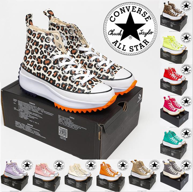 Converse Run Star x JW Anderson Men Jagged Hike Women Casual Shoes Leopard Orange Black Yellow white High top stars Classic Thick bottom Canvas Shoe Size 35-45, 12
Converse Run Star x JW Anderson Men Jagged Hike Women Casual Shoes Leopard Orange Black Yellow white High top stars Classic Thick bottom Canvas Shoe Size 35-45, 12