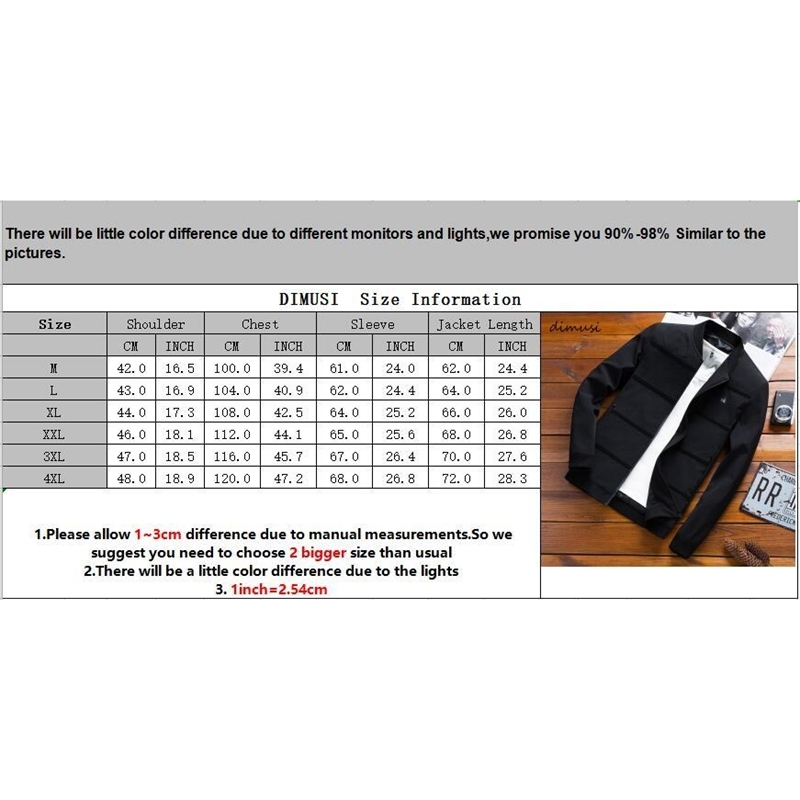DIMUSI Mens Jackets Spring Autumn Casual Solid Color Coats Mens Sportswear Baseball Slim Jackets Male Bomber Jackets 4XLYA845 T200502