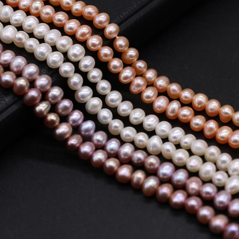 Other 100%Natural Freshwater Pearl White Orange Near Round Beads4-5MM For Jewelry Making Necklace AccessoriesDIY Healing Gift 36CM 1PC 
Other 100%Natural Freshwater Pearl White Orange Near Round Beads4-5MM For Jewelry Making Necklace AccessoriesDIY Healing Gift 36CM 1PC