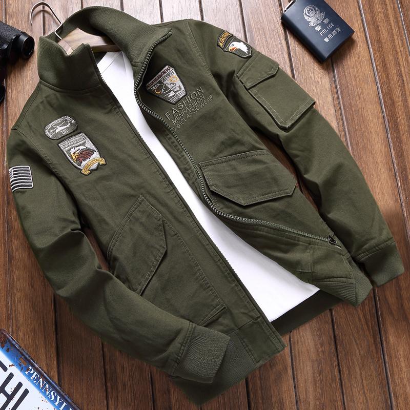 Men's Jackets Men Jacket Casual Cotton Washed Coats Army Military Outdoors Stand Collar Outerwear Masculina Coat Parka Mens Green, Army green
Men's Jackets Men Jacket Casual Cotton Washed Coats Army Military Outdoors Stand Collar Outerwear Masculina Coat Parka Mens Green, Army green