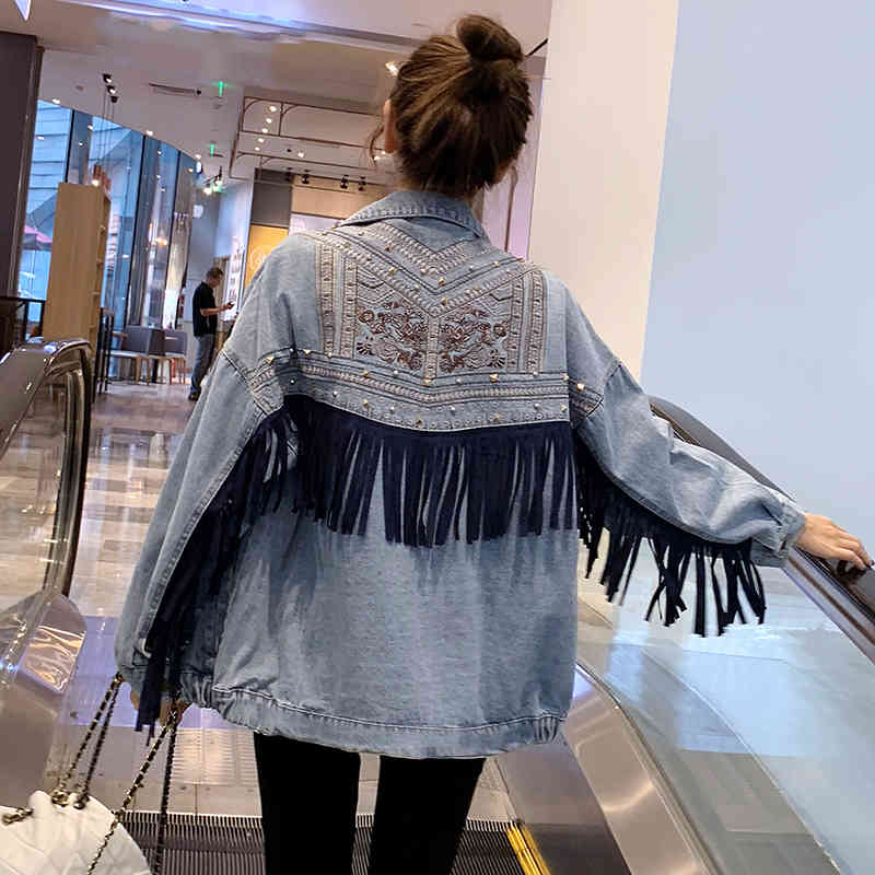 Women's Jackets women streetwear rebite denim vintage jacket flower embroidered red jeans basic harajuku women's tops JVHE, 1# shoe box
Women's Jackets women streetwear rebite denim vintage jacket flower embroidered red jeans basic harajuku women's tops JVHE, 1# shoe box