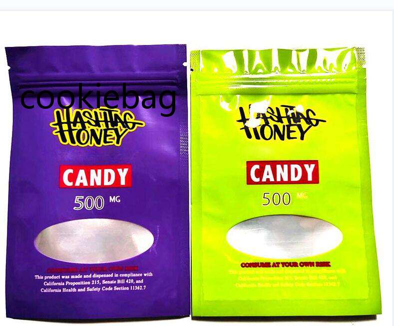 Wholesale 500mg HASHTAG HONEY Candy bags Edibles Packaging plastic zipper bag Food Safe Mylar Storage packages with windows resealable 51
Wholesale 500mg HASHTAG HONEY Candy bags Edibles Packaging plastic zipper bag Food Safe Mylar Storage packages with windows resealable 51