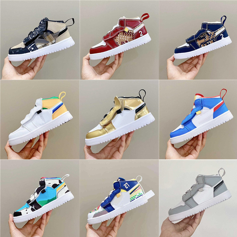 Infants Mocha Travis Scotts Basketball Shoes Mid Magic Button Kids 1S Toddler Anniversary Sports Shoes Boy Girl Sneaker Size 26-35, Black
Infants Mocha Travis Scotts Basketball Shoes Mid Magic Button Kids 1S Toddler Anniversary Sports Shoes Boy Girl Sneaker Size 26-35, Black
