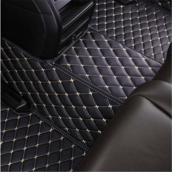 Discover the Range Rover Sport LR2 LR3 LR4 Defender Freerander with a quality leather floor mat that is non-toxic and odor-free