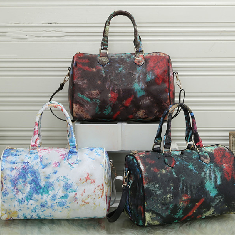 Fashion graffiti Duffel Bags Large-capacity travel luggage Sport&Outdoor Packs Sports Yoga Fitness, Black
Fashion graffiti Duffel Bags Large-capacity travel luggage Sport&Outdoor Packs Sports Yoga Fitness, Black