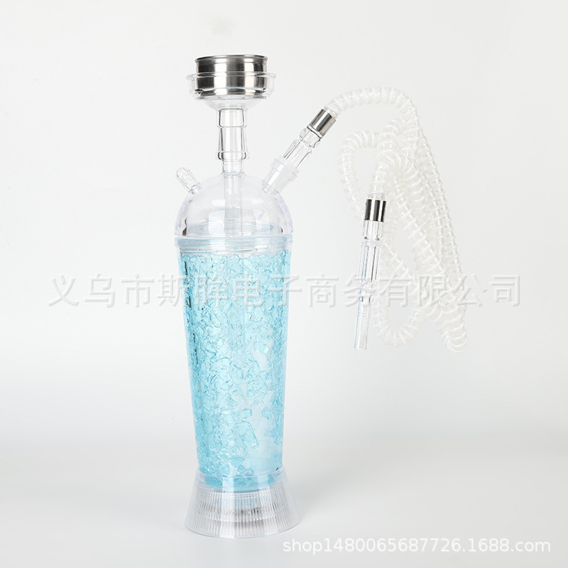 colorful Arabian hookah finished product set acrylic water cup cylindrical pot with light bar hookahs
colorful Arabian hookah finished product set acrylic water cup cylindrical pot with light bar hookahs
