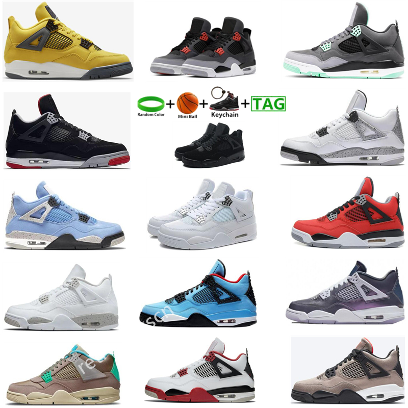 Jumpman 4s Basketball Shoes mens womens Desert Moss Taupe Haze White Oreo BlackCat Raging Sail Fire Red trainers sneakers, Color 12
Jumpman 4s Basketball Shoes mens womens Desert Moss Taupe Haze White Oreo BlackCat Raging Sail Fire Red trainers sneakers, Color 12