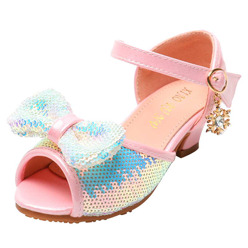Girls Sandals Summer New Colored Sequins Bow Kids Shoes for Girl Princess High Heel Open Toe Rhinestone Sneakers SJD029, Sjd030silver
Girls Sandals Summer New Colored Sequins Bow Kids Shoes for Girl Princess High Heel Open Toe Rhinestone Sneakers SJD029, Sjd030silver