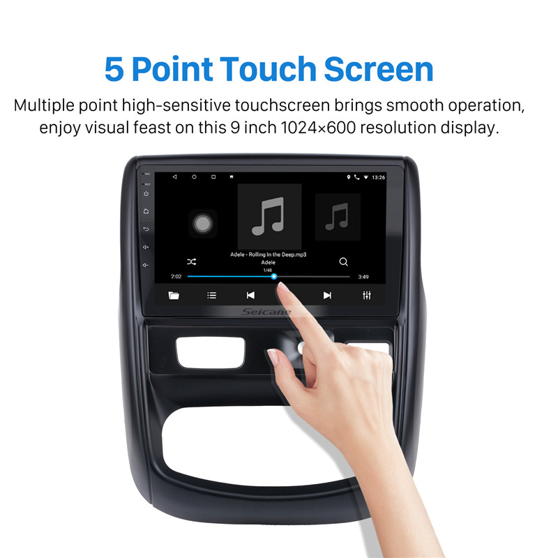 9 Inch Android 10.0 Car dvd Radio Player For 2012-2020 RENAULT DUSTER / 2014-2016 NISSAN TERRANO GPS Navi with HD support Carplay